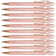 Bible Verse Ballpoint Pen Set (10PCS)