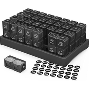 💊 Monthly AM/PM Pill Organizer – Twice-a-Day Medicine & Vitamin Storage with Stickers