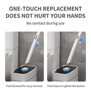 ✨Wall-Mounted Innovative Toilet Brush Set 🚽