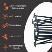 🚗 Instant Car Fix 🔧 Nylon Universal Cable Tie Buckle - For Quick, Secure Vehicle Part Fastening!