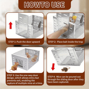 Stainless Steel Automatic Mousetrap
