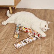 Bite-Resistant Crinkle Plush Pillow Interactive Pet Toy